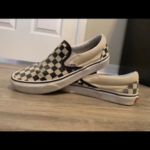 Checkered Vans